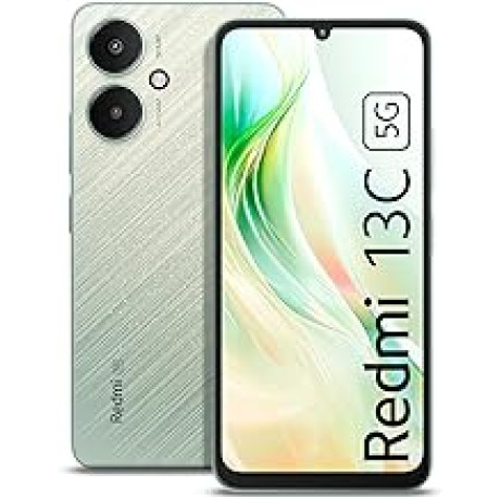 Redmi 13C 5G (Startrail Green, 4GB RAM, 128GB Storage)