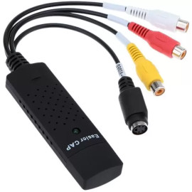 TERABYTE TV-out Cable EasyCap Audio-Video Capturing Device  (Black, For Computer)