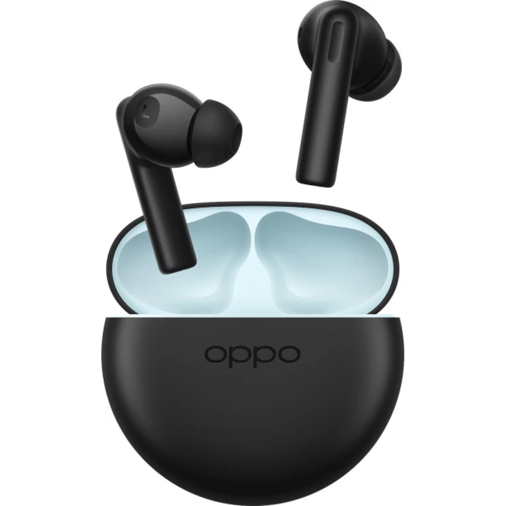 OPPO Enco Buds 2 with 28 hours Battery life & Deep Noise Cancellation Bluetooth Headset  (Midnight, True Wireless)